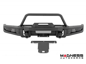 Ford F-150 Front Bumper - Tubular - Rough Country - (2021 -2023) - w/ Winch Plate